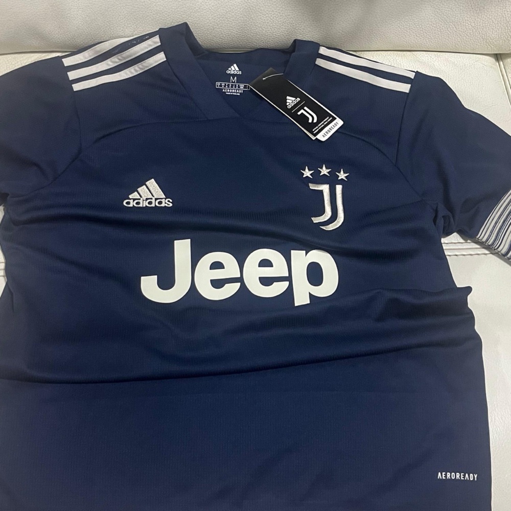 Adidas Men's Navy Soccer Jersey - Picture 2 of 4
